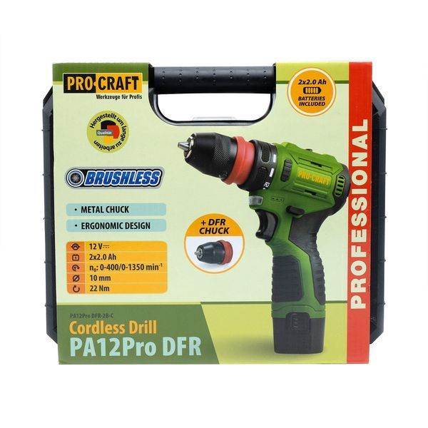 Шуруповерт Procraft PA12Pro DFR (2 акб) PR-000128 фото