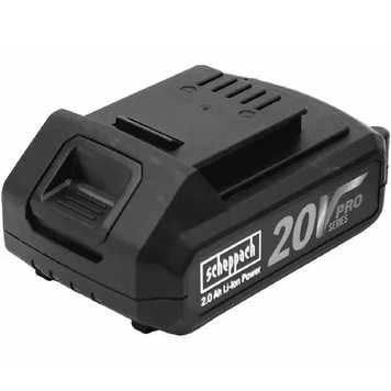Аккумулятор Li-ion 20V до Scheppach BA2.0-20ProS 2Ah 20V SCH7909205701 фото