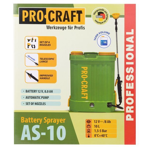 Обприскувач Procraft AS10 PR-000010 фото