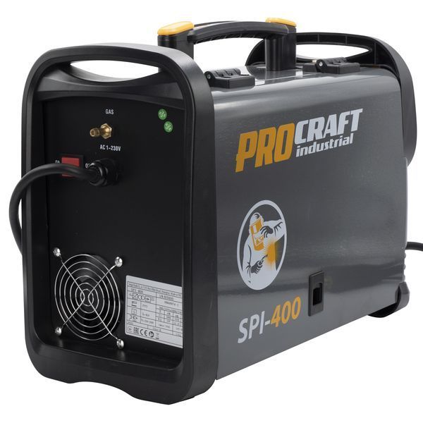 Інверторний напівавтомат зварювальний Procraft industrial SPI400 new PR-074005 фото