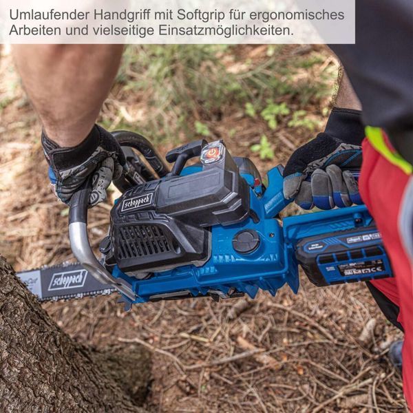 Бензопила Scheppach PCS56E (з електростартером) 5910116903 фото