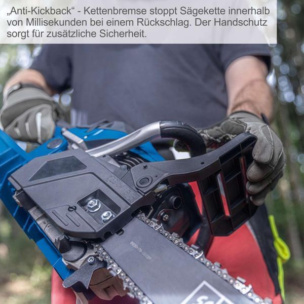Бензопила Scheppach PCS56E (з електростартером) 5910116903 фото