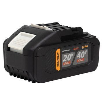 Аккумуляторная батарея Procraft Battery20/40 (20В 8Ач, 40В 4Ач) PR-030286 фото
