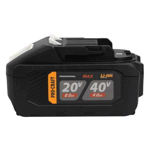 Акумуляторна батарея Procraft Battery20/40 (20В 8Аг, 40В 4Аг) PR-030286 фото
