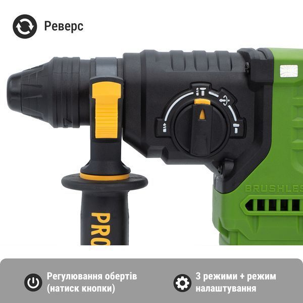 Аккумуляторный перфоратор Procraft PHA30 (без АКБ и ЗУ) PR-030031 фото