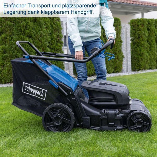 Газонокосилка аккумуляторная Scheppach BC-MP470-X 5911417900 фото