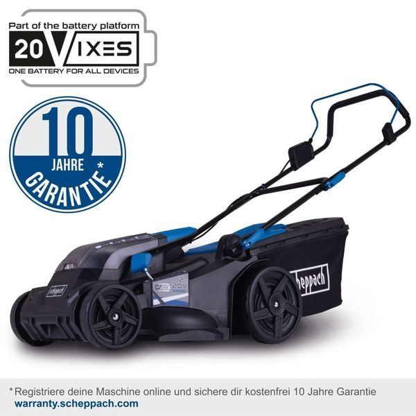 Газонокосилка аккумуляторная Scheppach BC-MP430-X SET XL2 5911415400 фото