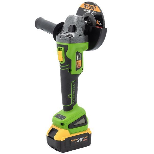 Безщіткова акумуляторна болгарка Procraft PWA216 PR-000216 фото
