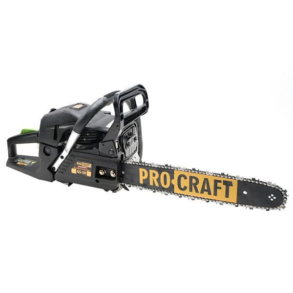 Бензопила Procraft GS50/2 (2 шина, 2 цепь &ndash; 40, 45) PR-600502 фото