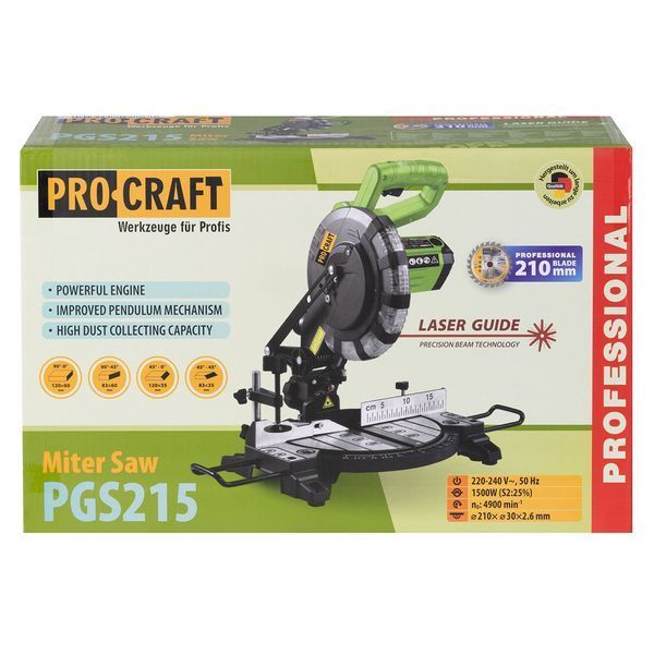 Торцювальна пила Procraft PGS215 PR-000215 фото