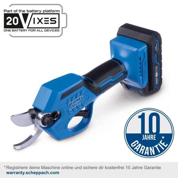 Секатор акумуляторний Scheppach BC-PRS28-X Set S 5911606400 фото